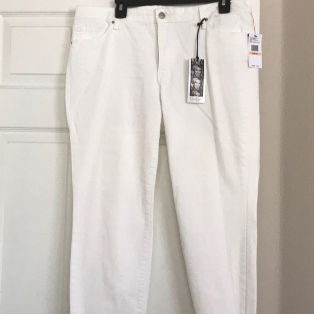 White jeans